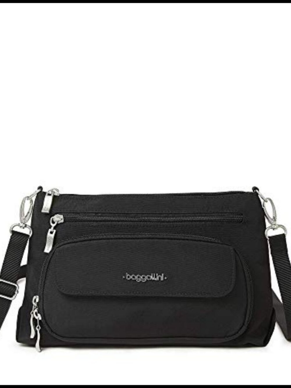 Baggallini RFID Crossbody Bag Nylon Wallet Travel Purse